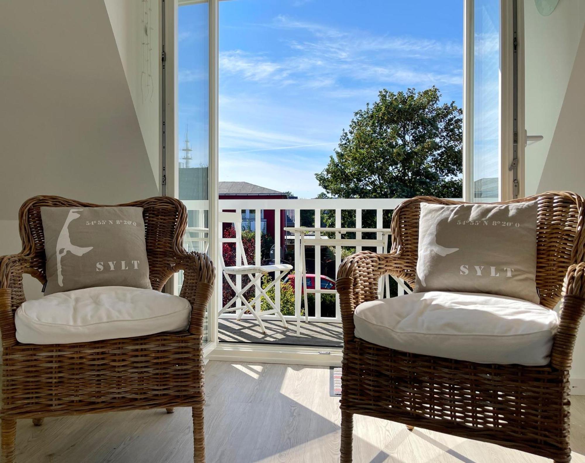 Апартаменти Haus Duenenrose App 2 Mit Balkon Вестерланд Екстер'єр фото