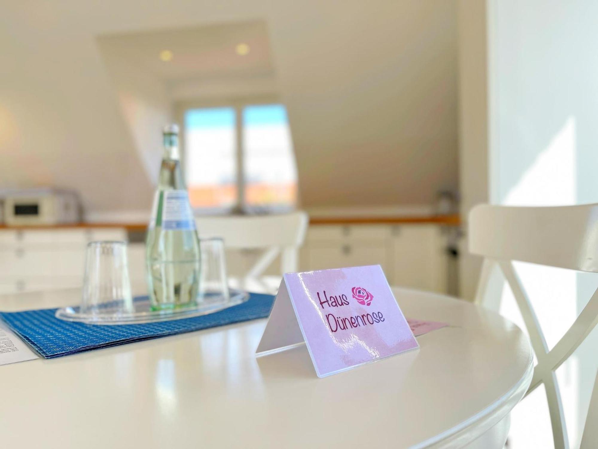 Апартаменти Haus Duenenrose App 2 Mit Balkon Вестерланд Екстер'єр фото